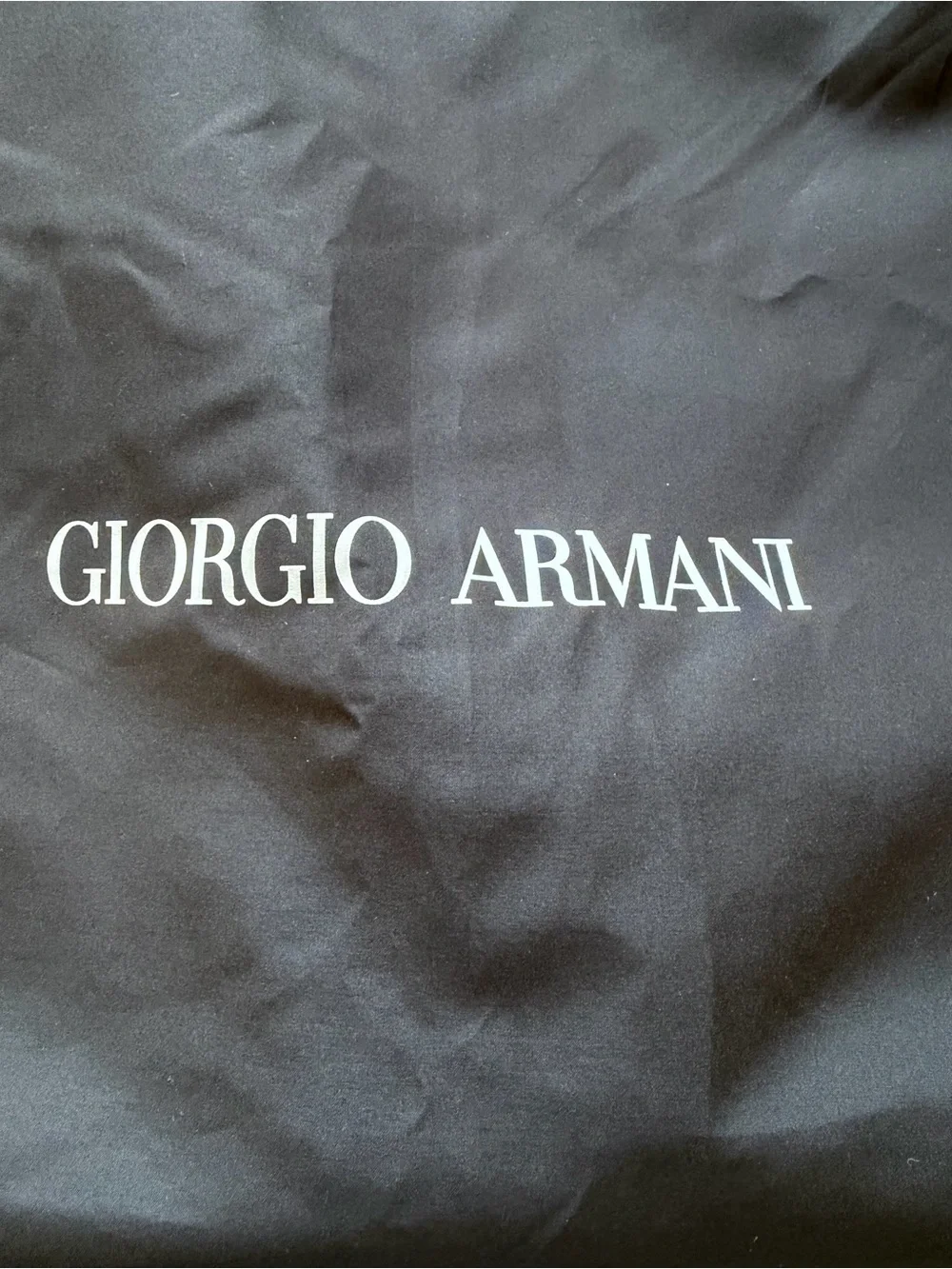 Giorgio Armani Black Suit Garment Bag 42